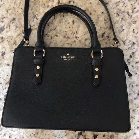 Kate Spade Black Leather Purse - Picture 5 of 17